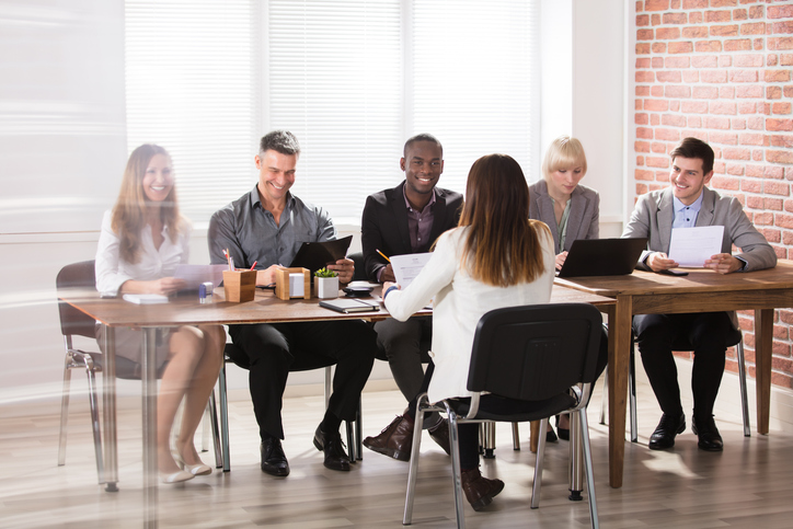 Nonprofit board assessing a candidate’s fit with organizational culture during the executive hiring process.