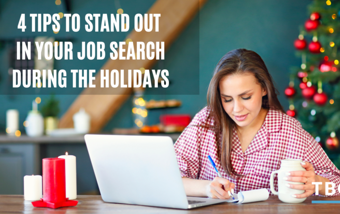 Standing out in a job search