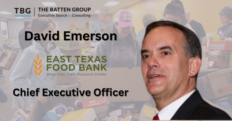 David Emerson is appointed as Chief Executive Officer (CEO) at East