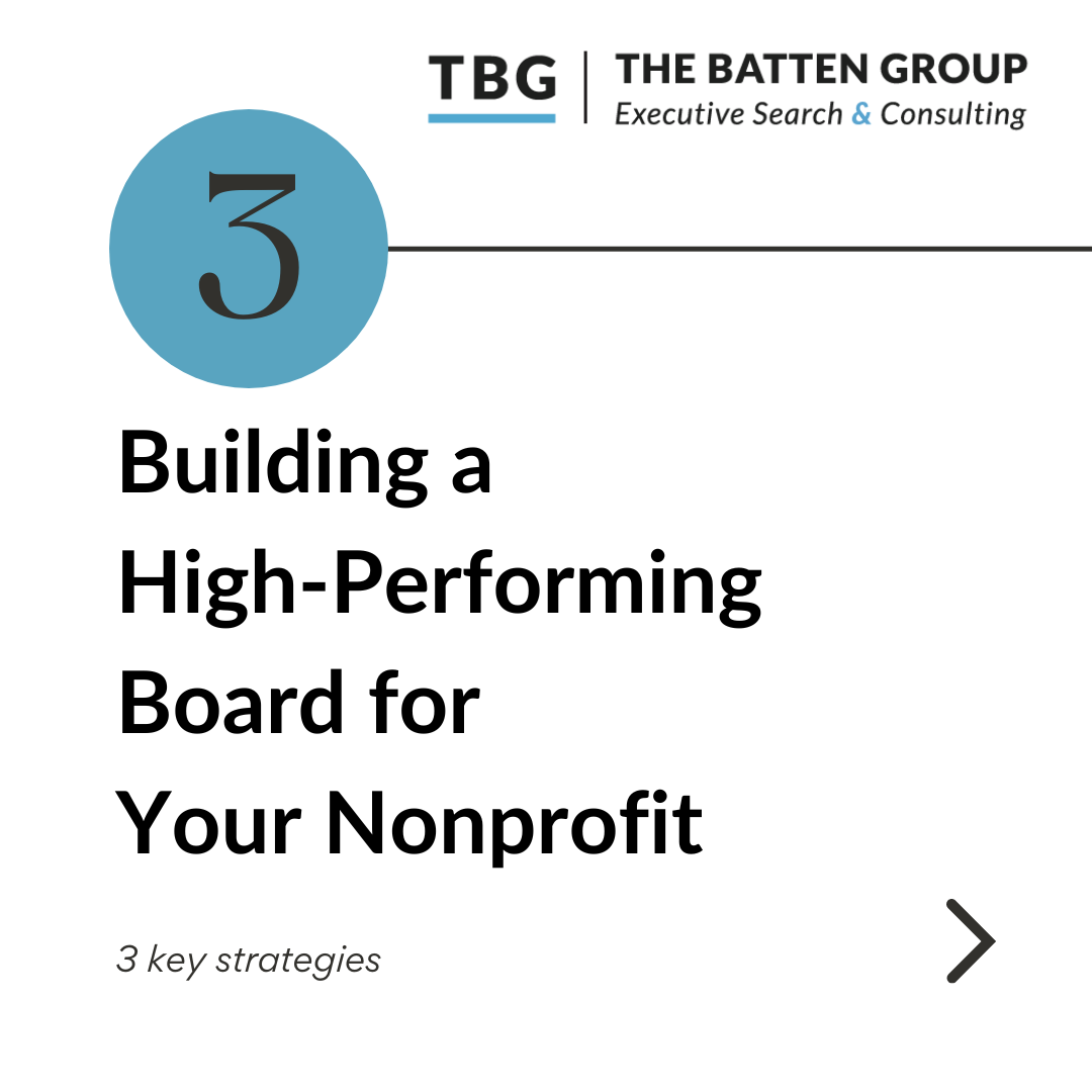Building a High-Performing Board for Your Nonprofit